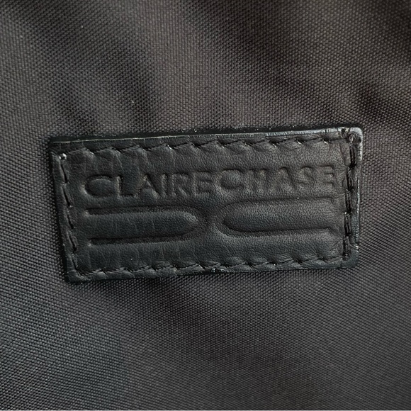 Claire Chase 💼 Genuine Leather JUMBO EXECUTIVE BRIEFCASE in Black - Picture 12 of 13